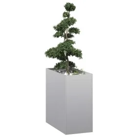 Jardinera 40x80x80 cm de acero galvanizado by , Pots and planters - Ref: Foro24-860778, Price: 75,55 €, Discount: %