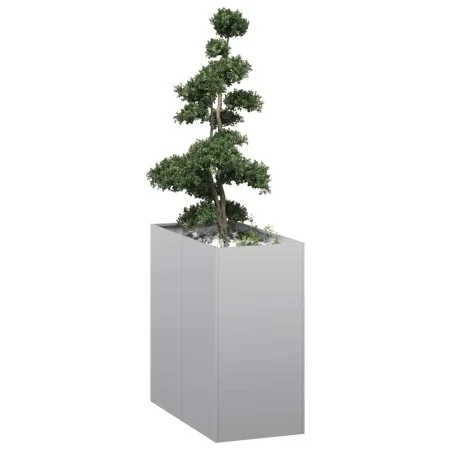 Jardinera 40x80x80 cm de acero galvanizado by , Pots and planters - Ref: Foro24-860778, Price: 76,00 €, Discount: %