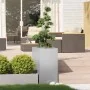 Jardinera 40x80x80 cm de acero galvanizado by , Pots and planters - Ref: Foro24-860778, Price: 76,00 €, Discount: %