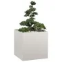 Jardinera 80x80x80 cm acero inoxidable by , Pots and planters - Ref: Foro24-860784, Price: 163,20 €, Discount: %