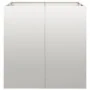 Jardinera 80x80x80 cm acero inoxidable by , Pots and planters - Ref: Foro24-860784, Price: 163,20 €, Discount: %