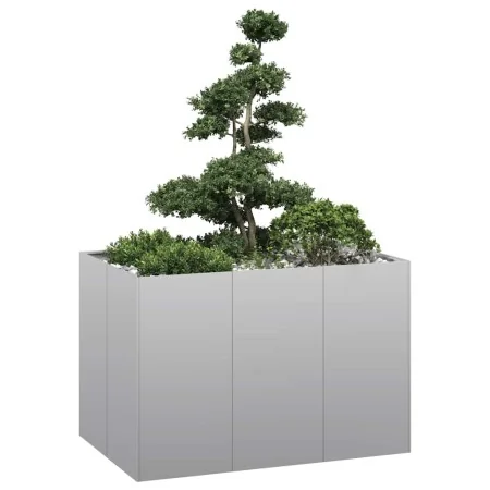 Jardinera 120x80x80 cm de acero galvanizado de , Maceteros y jardineras - Ref: Foro24-860792, Precio: 109,29 €, Descuento: %