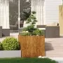 Jardinera oxidada 80x80x80 cm acero corten von , Töpfe und Pflanzgefäße - Ref: Foro24-860786, Preis: 123,49 €, Rabatt: %
