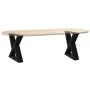 Patas para mesa de centro 2 unidades acero negro 40x(30-31,3)cm de , Patas para mesas - Ref: Foro24-4012680, Precio: 68,79 €,...