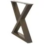 Patas mesa de centro 2 uds acero natural 50x(42-43,3) cm acero de , Patas para mesas - Ref: Foro24-4012707, Precio: 74,55 €, ...