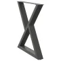 Patas para mesa de comedor 2 uds antracita acero 80x(72-73,3)cm von , Tischbeine - Ref: Foro24-4012730, Preis: 127,92 €, Raba...