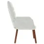 Silla de relajación de terciopelo gris claro de , Sillones - Ref: Foro24-4016810, Precio: 115,77 €, Descuento: %