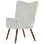 Silla de relajación de terciopelo gris claro de , Sillones - Ref: Foro24-4016810, Precio: 115,77 €, Descuento: %