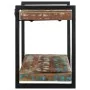Estante de pared multicolor de madera maciza reciclada by , CD and DVD storage - Ref: Foro24-4017489, Price: 102,41 €, Discou...