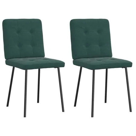 Sillas de comedor 2 unidades terciopelo verde oscuro von , Essstühle - Ref: Foro24-4101059, Preis: 82,11 €, Rabatt: %