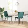 Sillas de comedor 2 unidades terciopelo verde oscuro von , Essstühle - Ref: Foro24-4101059, Preis: 82,11 €, Rabatt: %