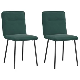 Sillas de comedor 2 unidades terciopelo verde oscuro von , Essstühle - Ref: Foro24-4101211, Preis: 85,97 €, Rabatt: %