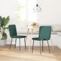 Sillas de comedor 2 unidades terciopelo verde oscuro by , dining chairs - Ref: Foro24-4101211, Price: 85,96 €, Discount: %
