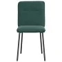 Sillas de comedor 2 unidades terciopelo verde oscuro by , dining chairs - Ref: Foro24-4101211, Price: 85,96 €, Discount: %