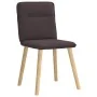 Sillas de comedor 2 unidades tela marrón oscuro von , Essstühle - Ref: Foro24-4101224, Preis: 104,31 €, Rabatt: %
