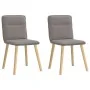 Sillas de comedor 2 unidades tela gris taupé by , dining chairs - Ref: Foro24-4101226, Price: 104,31 €, Discount: %