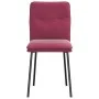 Sillas de comedor 2 unidades terciopelo rojo tinto von , Essstühle - Ref: Foro24-4101314, Preis: 87,82 €, Rabatt: %