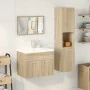 Juego de muebles de baño 4 pzas contrachapada roble Sonoma by , Bathroom furniture - Ref: Foro24-3325024, Price: 242,94 €, Di...