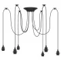 Lámpara colgante con 6 portalámparas E27 metal negro von , Lampen - Ref: Foro24-4103455, Preis: 42,98 €, Rabatt: %