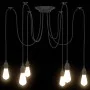 Lámpara colgante con 6 portalámparas E27 metal negro von , Lampen - Ref: Foro24-4103455, Preis: 42,98 €, Rabatt: %