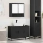 Juego de muebles de baño 2 pzas madera contrachapada negro by , Bathroom furniture - Ref: Foro24-3300920, Price: 165,96 €, Di...