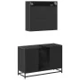 Juego de muebles de baño 2 pzas madera contrachapada negro by , Bathroom furniture - Ref: Foro24-3300920, Price: 165,96 €, Di...