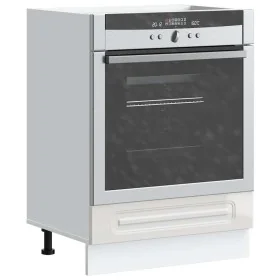 Mueble de horno Kalmar alto brillo blanco madera reconstituida by , Kitchen cabinets - Ref: Foro24-853519, Price: 74,68 €, Di...