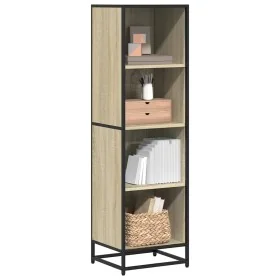 Estantería madera contrachapada color roble 40x35x139 cm by , Bookcases and shelves - Ref: Foro24-849125, Price: 85,76 €, Dis...