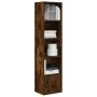 Estantería madera de ingeniería roble ahumado 31x24x127 cm by , Bookcases and shelves - Ref: Foro24-860350, Price: 53,02 €, D...