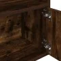 Estantería madera de ingeniería roble ahumado 31x24x127 cm by , Bookcases and shelves - Ref: Foro24-860350, Price: 53,02 €, D...