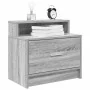 Mesilla de noche con cajón gris sonoma 51x31x47 cm by , Nightstands - Ref: Foro24-858678, Price: 45,52 €, Discount: %