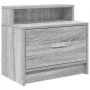 Mesilla de noche con cajón gris sonoma 51x31x47 cm by , Nightstands - Ref: Foro24-858678, Price: 45,52 €, Discount: %