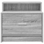 Mesilla de noche con cajón gris sonoma 51x31x47 cm by , Nightstands - Ref: Foro24-858678, Price: 45,52 €, Discount: %