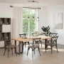 Patas mesa comedor forma T 2uds acero natural 50x35x(72-73)cm by , Table legs - Ref: Foro24-4013051, Price: 126,93 €, Discoun...