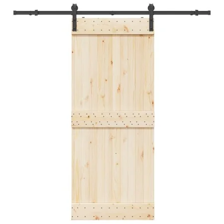 Kit de herrajes para puertas correderas acero negro 183 cm von , Türartikel - Ref: Foro24-4009748, Preis: 45,83 €, Rabatt: %
