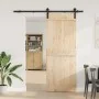 Kit de herrajes para puertas correderas acero negro 183 cm von , Türartikel - Ref: Foro24-4009748, Preis: 45,83 €, Rabatt: %