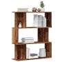 Estantería de madera de ingeniería envejecida 80x24x96 cm by , Bookcases and shelves - Ref: Foro24-855772, Price: 53,05 €, Di...