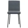Sillas de comedor 2 unidades terciopelo gris oscuro de , Sillas de comedor - Ref: Foro24-4101245, Precio: 93,09 €, Descuento: %