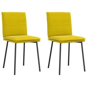 Sillas de comedor 2 unidades terciopelo amarillo von , Essstühle - Ref: Foro24-4101251, Preis: 92,13 €, Rabatt: %
