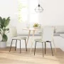 Sillas de comedor 2 unidades terciopelo crema by , dining chairs - Ref: Foro24-4101253, Price: 93,09 €, Discount: %