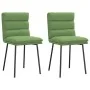 Sillas de comedor 2 unidades terciopelo verde claro von , Essstühle - Ref: Foro24-4101285, Preis: 95,03 €, Rabatt: %