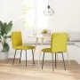 Sillas de comedor 2 unidades terciopelo amarillo | Tu tienda online para hogar, jardín y más Foro24.es