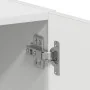 Armario de lavadora madera ingeniería blanco 64x24x190 cm by , Accessories for washing machines and dryers - Ref: Foro24-8591...