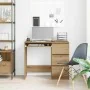Escritorio de madera de ingeniería roble artisan 90x45x76 cm de , Escritorios - Ref: Foro24-861143, Precio: 106,17 €, Descuen...