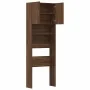 Armario de lavadora madera ingeniería roble marrón 64x24x190 cm von , Zubehör für Waschmaschinen und Trockner - Ref: Foro24-8...