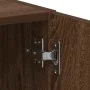 Armario de lavadora madera ingeniería roble marrón 64x24x190 cm von , Zubehör für Waschmaschinen und Trockner - Ref: Foro24-8...