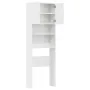 Armario lavadora madera ingeniería blanco brillante 64x24x190cm by , Accessories for washing machines and dryers - Ref: Foro2...
