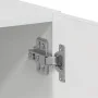 Armario lavadora madera ingeniería blanco brillante 64x24x190cm by , Accessories for washing machines and dryers - Ref: Foro2...