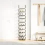 Zapatero 10 niveles negro 33x33x174 cm tejido no tejido by , Shoe racks and shoe organizers - Ref: Foro24-4100615, Price: 25,...