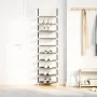 Zapatero 10 niveles negro 44x28x180 cm tejido no tejido by , Shoe racks and shoe organizers - Ref: Foro24-4100620, Price: 22,...